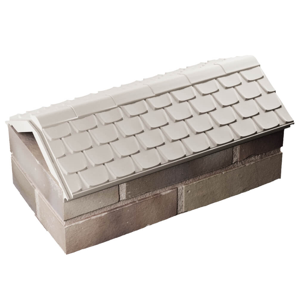 Парапет Zking Эльбрус Бежевый с посадкой на 1 кирпич (255мм) в Белово фото