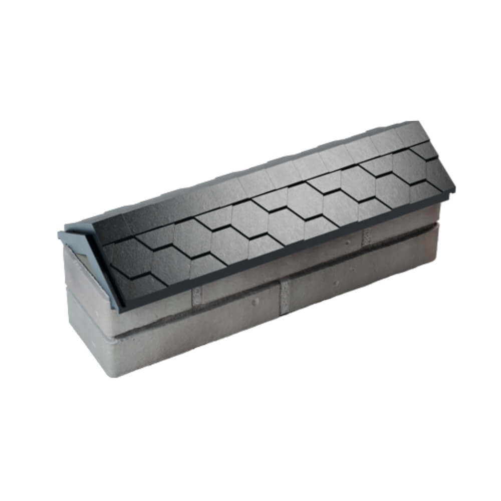 Парапет Zking Эверест Черный с посадкой на 0.5 кирпича (130мм) в Белово фото