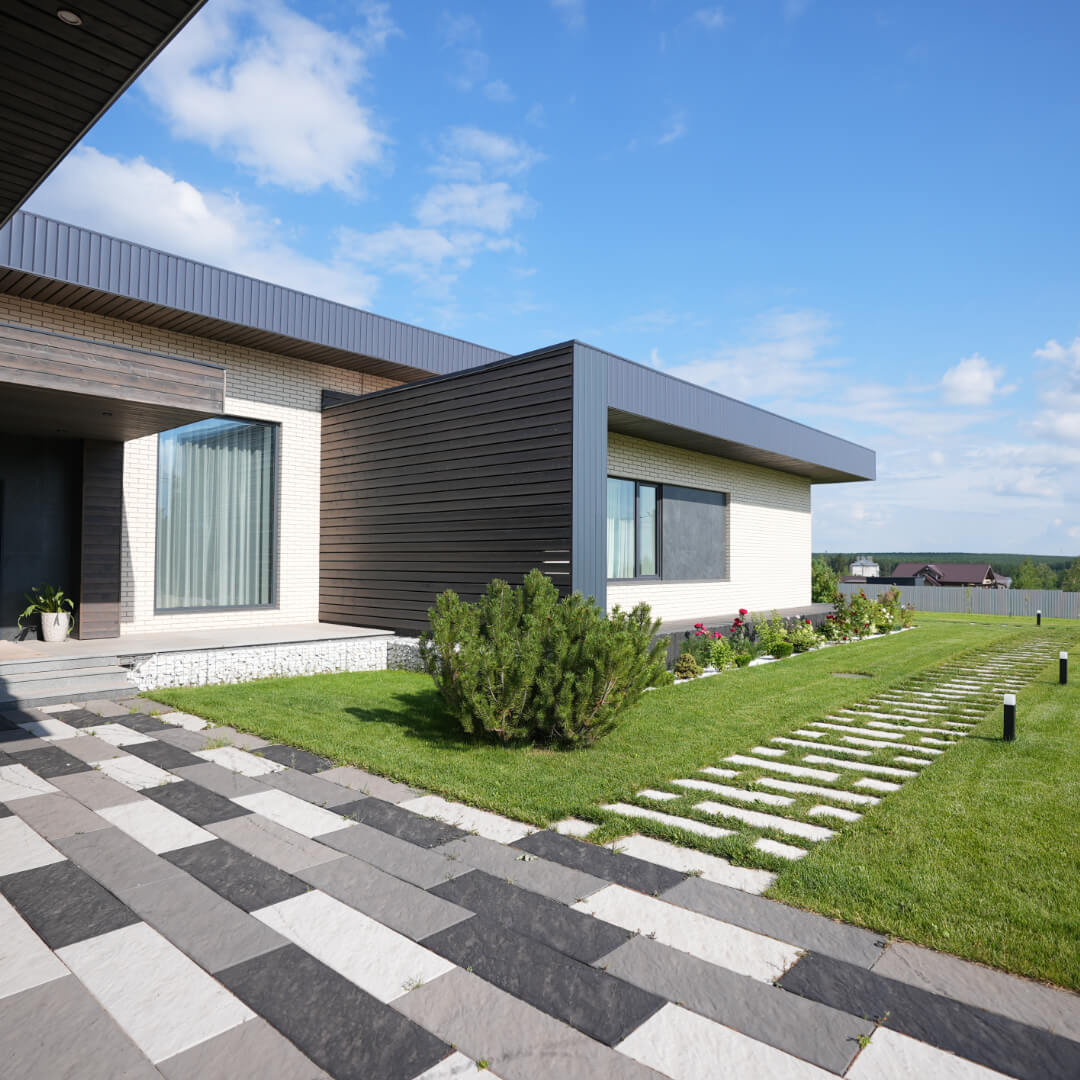 Шаговая плита STONE Светлая Галька 990х330х55мм в Белово фото