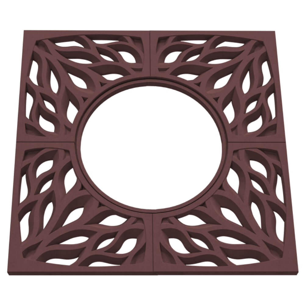 Приствольная решетка для дерева ZKING CRUST 1.2х1.2м Коричневая в Белово фото