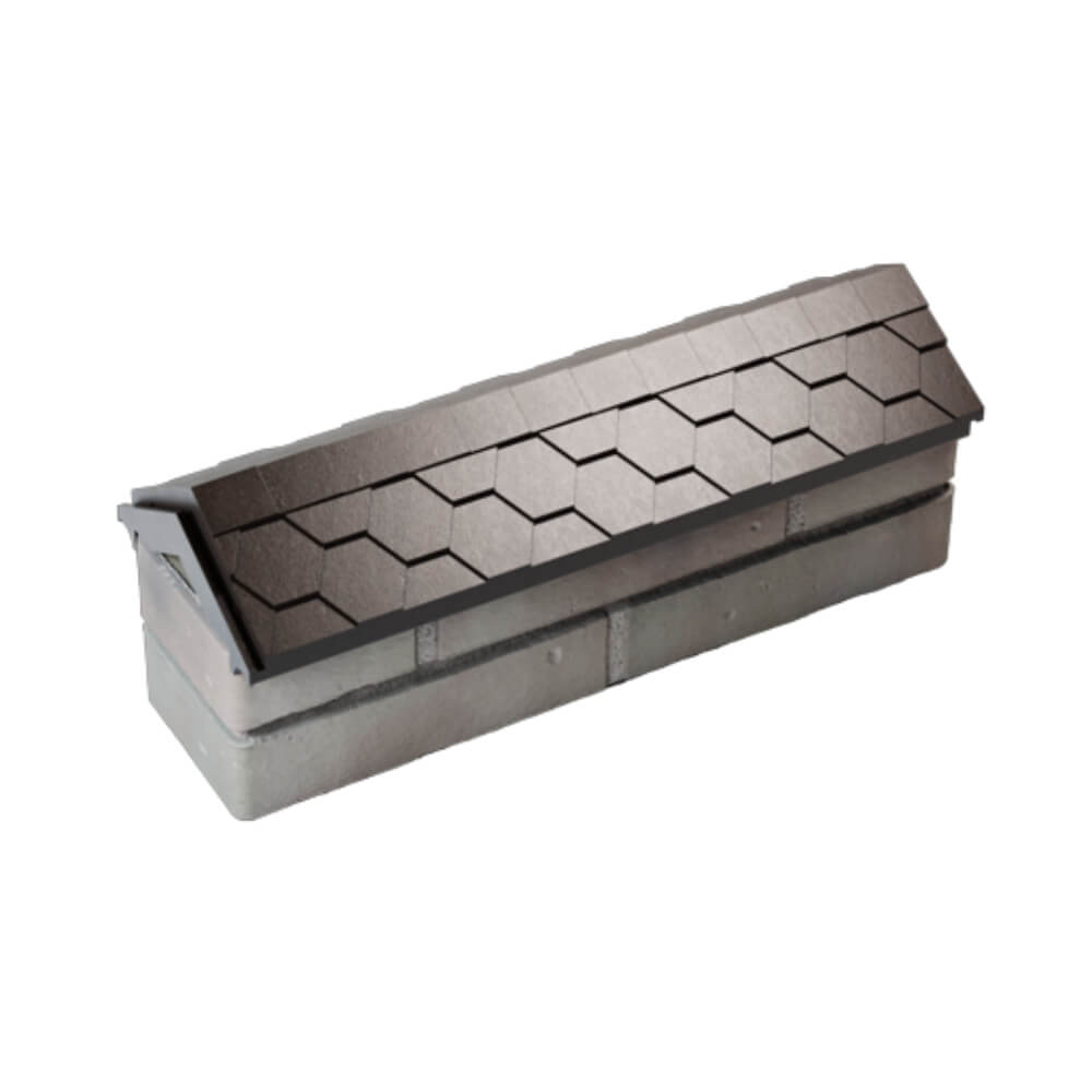 Парапет Zking Эверест Коричневый с посадкой на 0.5 кирпича (130мм) в Белово фото