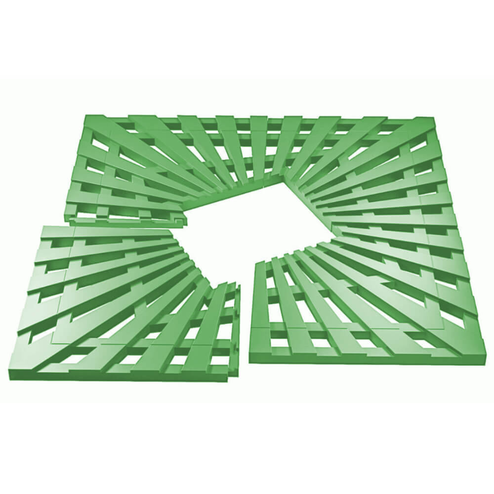 Приствольная решетка для дерева ZKING ATMOSPHERE 1.2х1.2м Зеленая в Белово фото