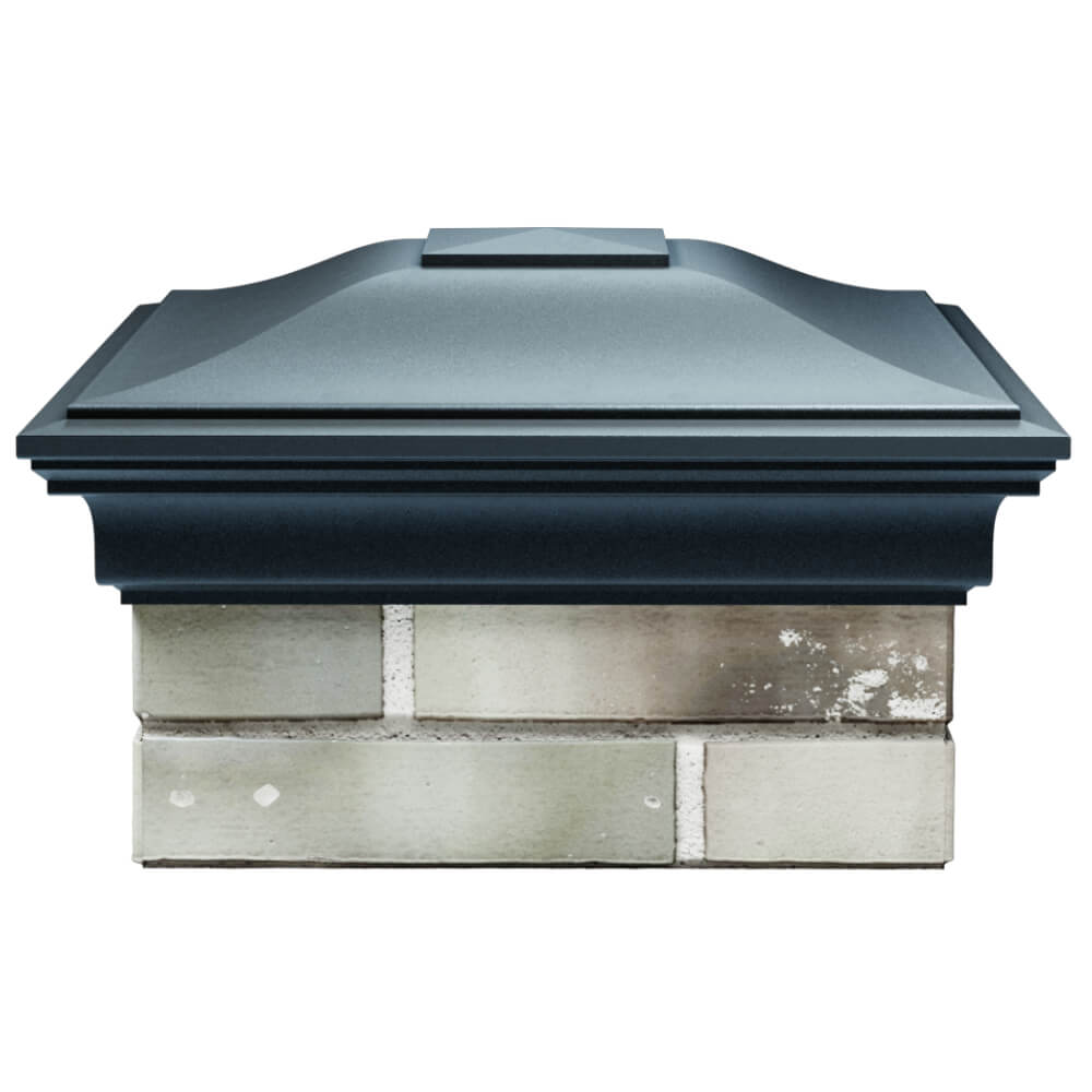 Колпак Zking Монблан Серый на столб 1.5х1.5 кирпича (385х385мм) Белово фото