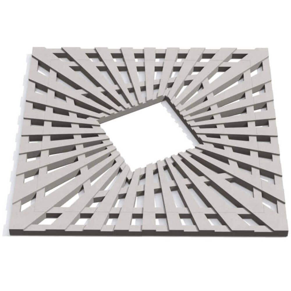 Приствольная решетка для дерева ZKING ATMOSPHERE 1.2х1.2м Бежевая Белово фото