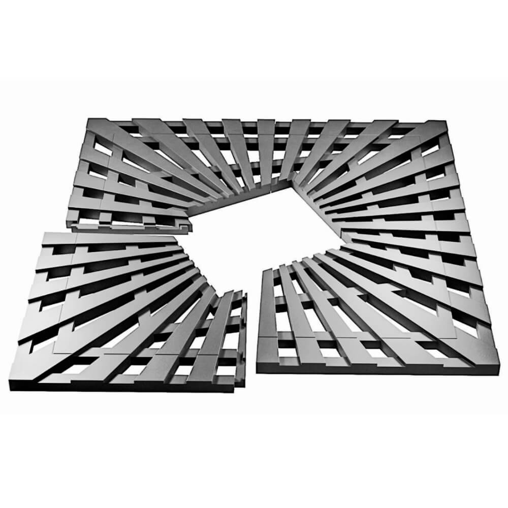 Приствольная решетка для дерева ZKING ATMOSPHERE 1.2х1.2м Серая в Белово фото