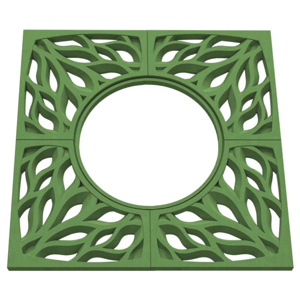 Приствольная решетка для дерева ZKING CRUST 1.2х1.2м Зеленая в Белово фото