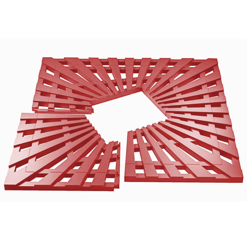 Приствольная решетка для дерева ZKING ATMOSPHERE 1.2х1.2м Красная в Белово фото