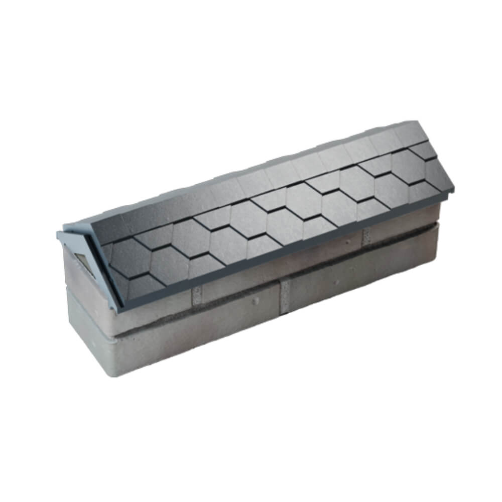 Парапет Zking Эверест Серый с посадкой на 0.5 кирпича (130мм) в Белово фото